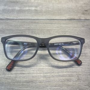 NIKE FRAMES ONLY EYEGLASSES NIKE 5015 259 JUST DO IT Gray 51-16-135
